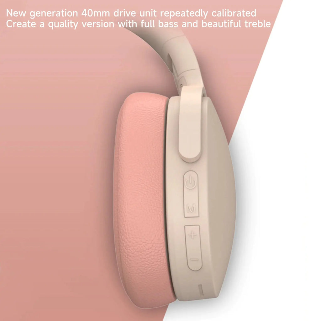 Casque Bluetooth 5.1 Pliable à Réduction de Bruit sans Fil