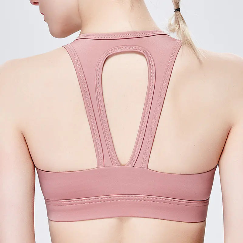 Nouveau soutien-gorge de sport en nylon pour femmes pour le yoga et le fitness