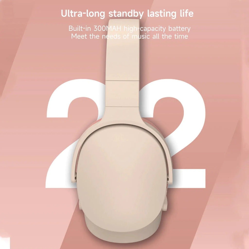 Casque Bluetooth 5.1 Pliable à Réduction de Bruit sans Fil
