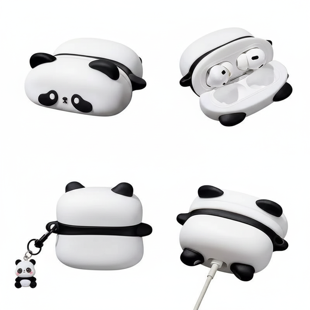 Coque AirPods "Panda Zen"