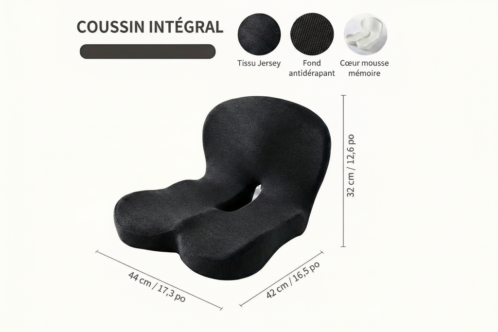Coussin d'Assise "Momontum Ergo-Sit"