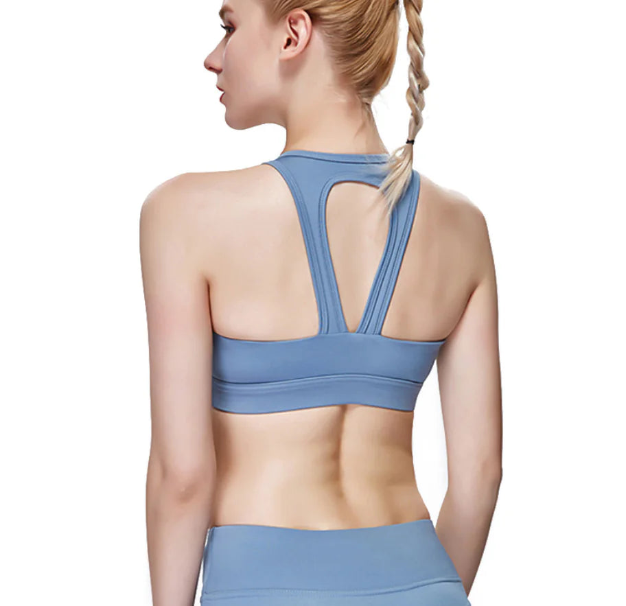 Nouveau soutien-gorge de sport en nylon pour femmes pour le yoga et le fitness